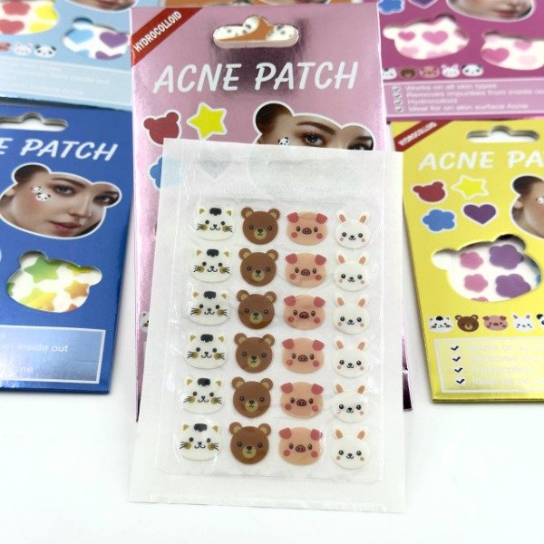 Producto - Parches antiacné para granos 24pcs - Animales
