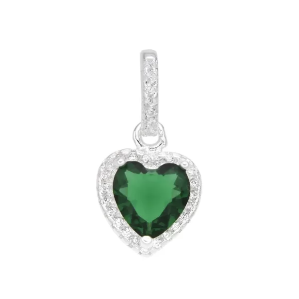 Producto - Dije corazon verde