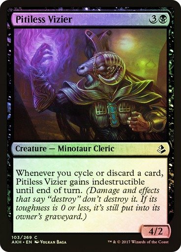 Producto - Pitiless Vizier Foil  Amonkhet