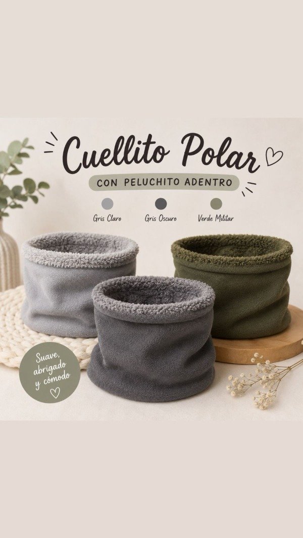 Producto - Cuellito polar con peluchito - 0