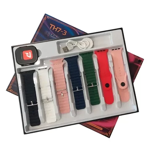 Producto - Reloj smart Ultra 9 Big con 7 mallas intercambiables