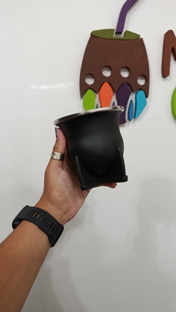 Producto - Camionero virola de acero con GRABADO PERSONALIZADO interior de PVC