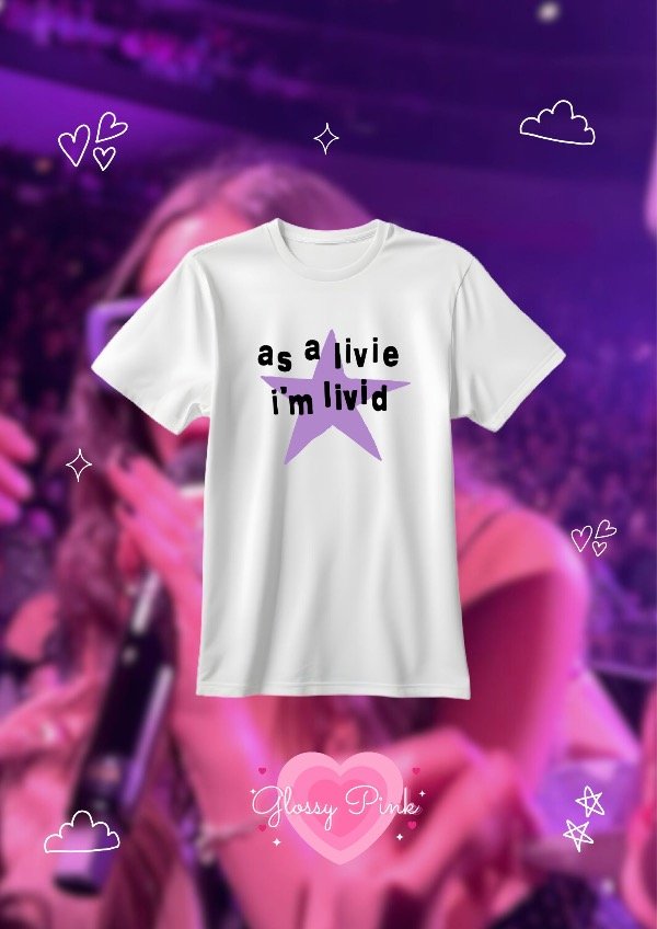 Remera As A Livie Im Livid - DTF