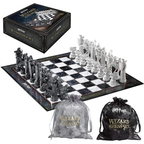 Producto - SET Juego de AJEDREZ - Harry Potter Tablero 47x47 cm