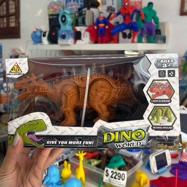 Producto - Dinosaurio a Pilas DINO WORLD 7798