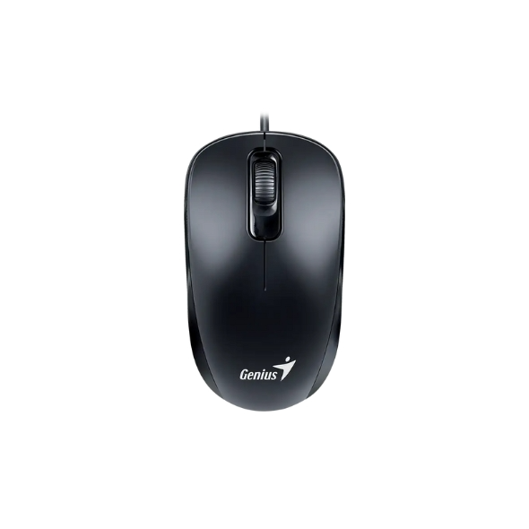 Producto - Mouse optico -usb type-c -1200dpi -black -Genius DX-110 (31010028400)