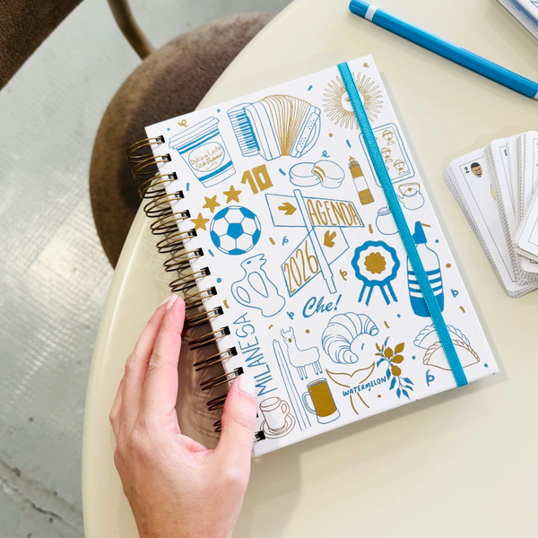 Producto - Agenda semana a la vista neutra Argentina