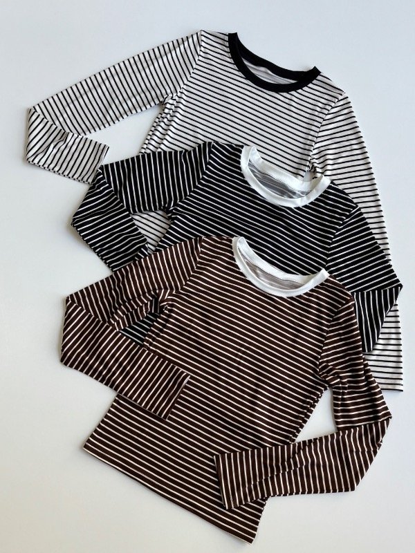 Producto - Camisetas rayadas cortas