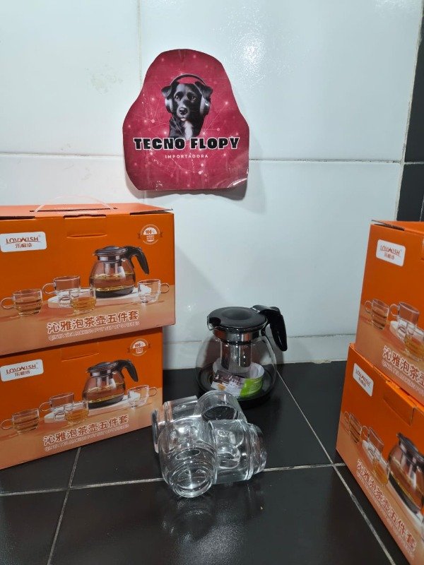 Producto - Tetera de vidrio 4 tazas 1L