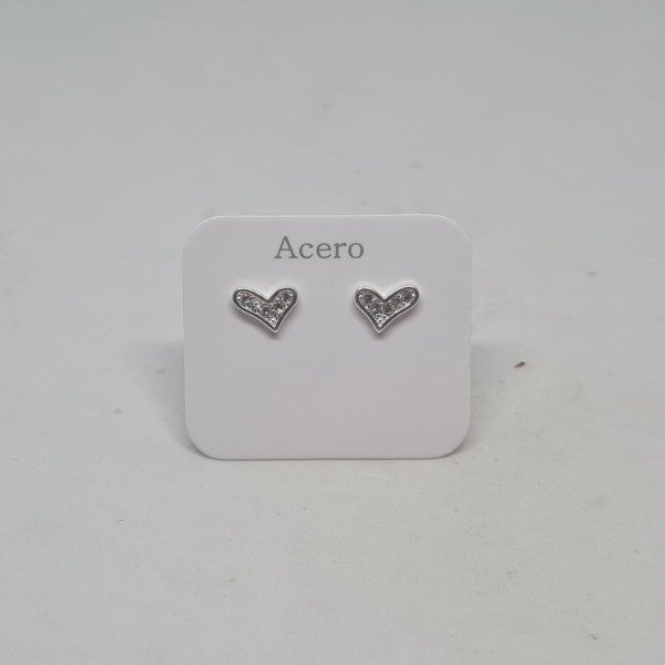 Producto - Aros corazón cubic