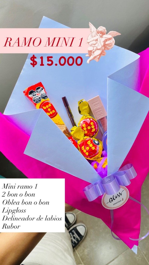 Producto - Ramo mini 1 con chocolates