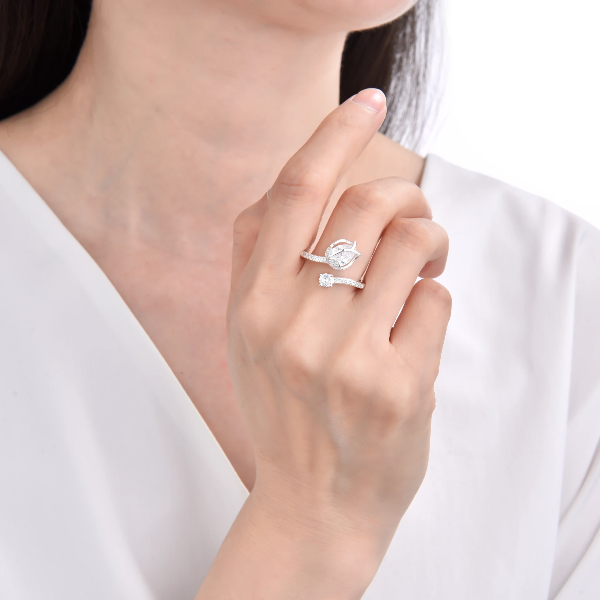 Producto - Anillo Tulipán Florida Blanco