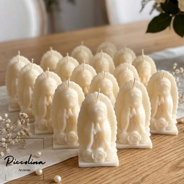 Producto - Souvenirs: Virgen con florcitas