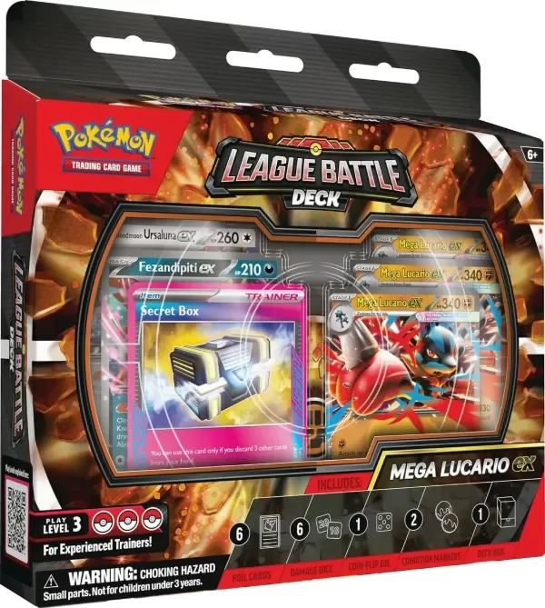 Producto - League Battle Deck Mega Lucario Ex  Ingles