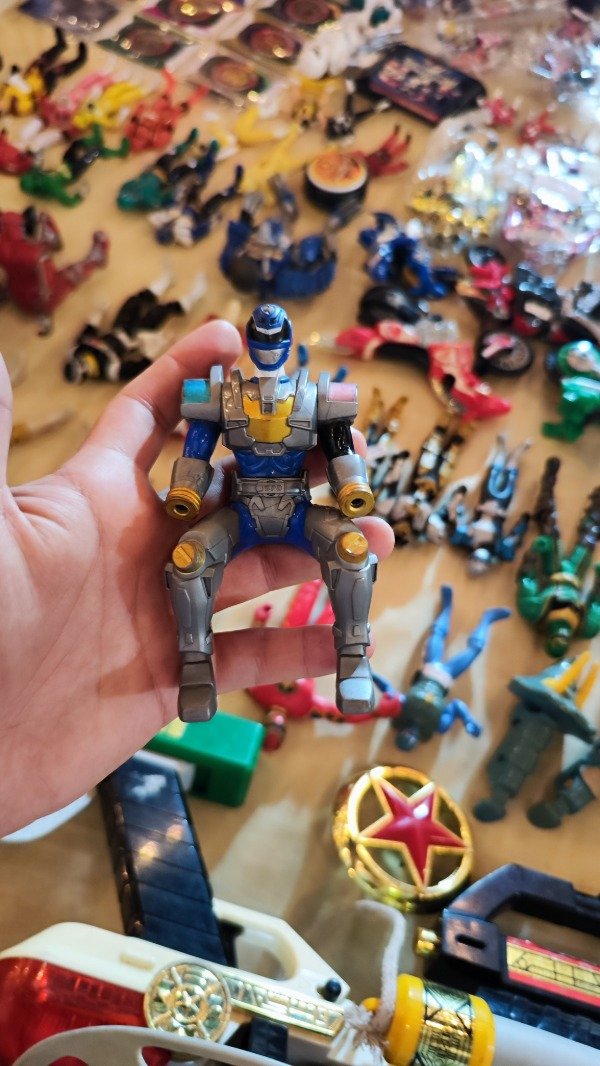 Producto - Power Rangers SPD Figura para Cuatriciclo sin Manos 12cm - 0