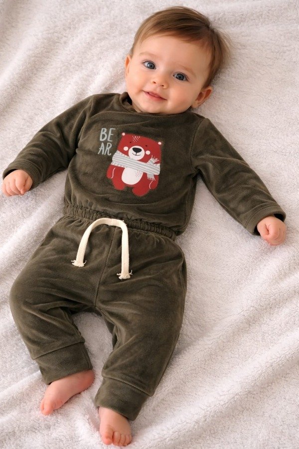 Producto - Conjunto Dúo Plush Incluye Body y Medio Osito