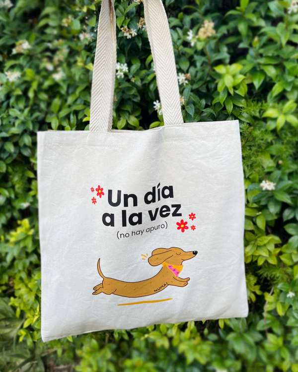 Producto - Tote bag un día a la vez l Salchi