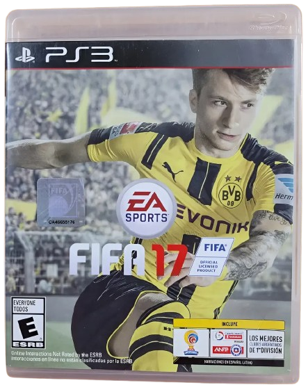 Producto - fifa 17 ps3 usado