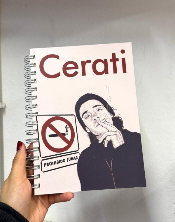 Producto - Cuaderno de Gustavo Cerati