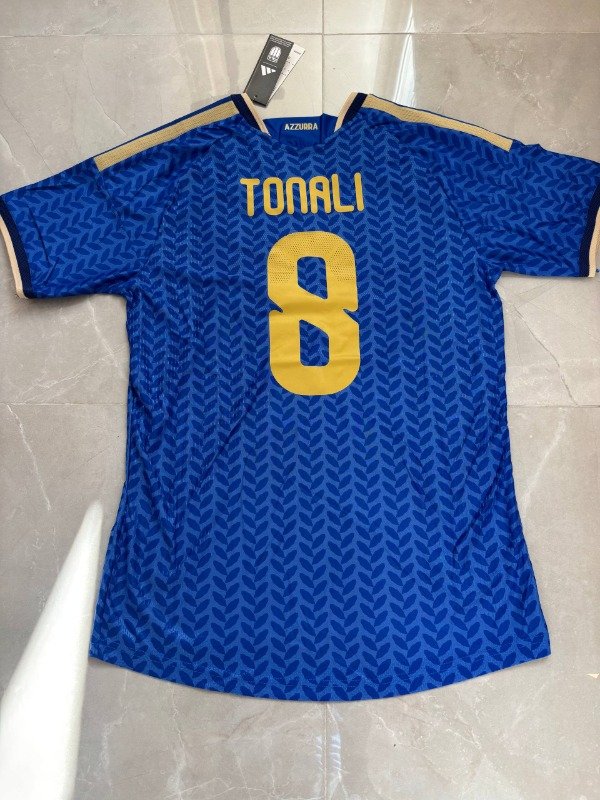 Producto - Italia Local 2026 con Estampado 8 Tonali Version jugador