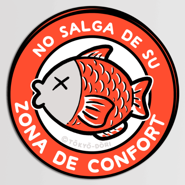 Producto - Sticker Vinilo TokyoDori Studio Zona de Confort Otorii Anime Store