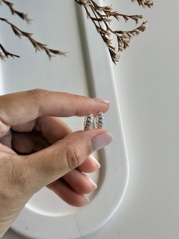 Producto - Argollitas con piedra