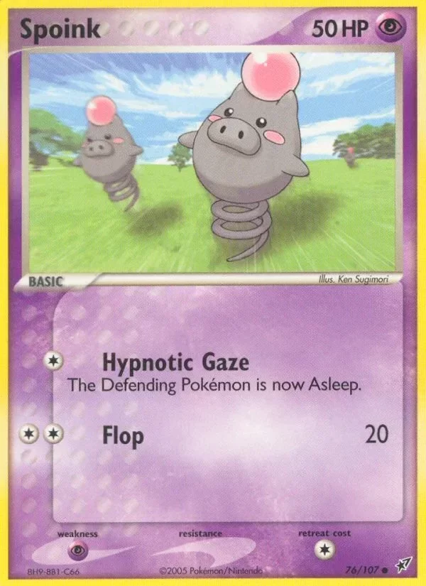 Producto - Spoink (76/107) [EX: Deoxys]
