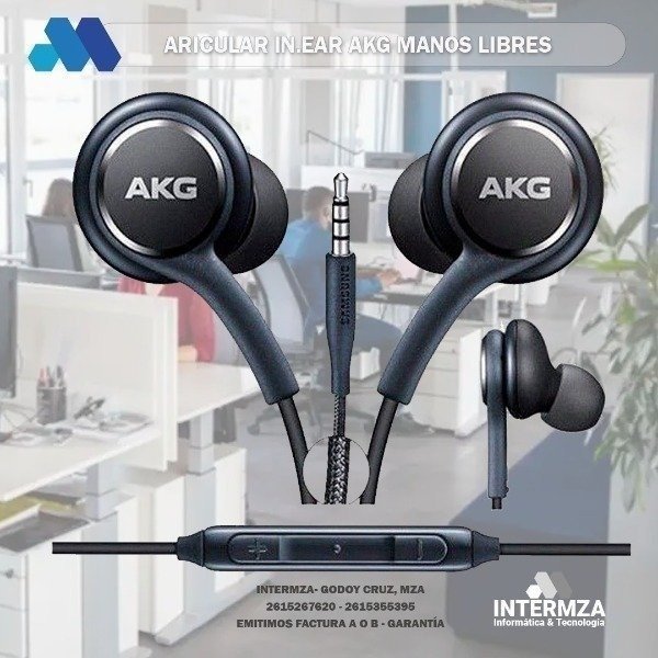 Producto - AURICULARES MANOS LIBRES AKG IN-EAR