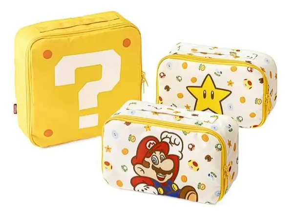 Producto - Organizador Super Mario Bros 3 Piesas Storage Viaje Original