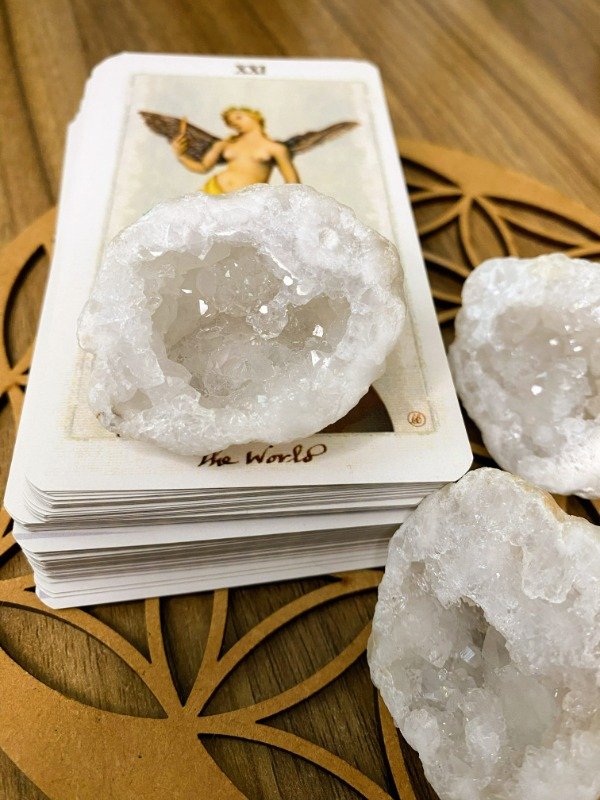 Producto - Geoda de Cuarzo Blanco