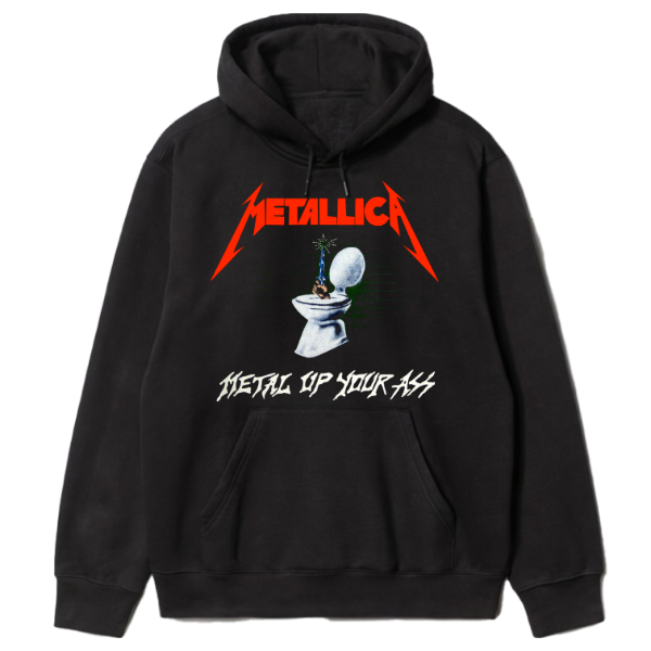 Producto - Buzo Canguro Metallica Metal up your Ass