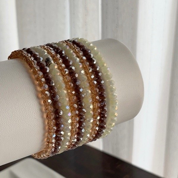 Producto - Pulseras Buganvilla Canela (x3) - 1