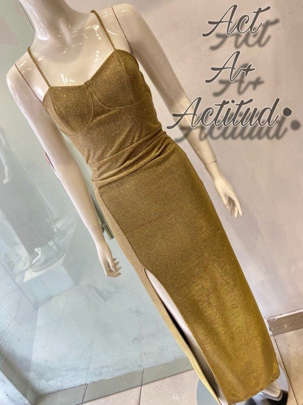 Producto - VESTIDO GLITER TABLITA