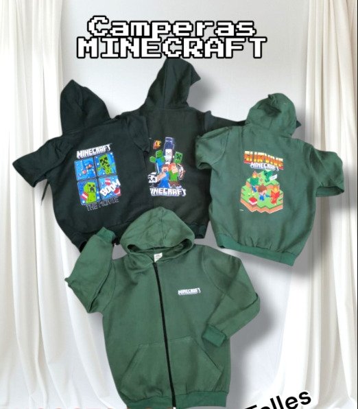 Producto - Linea Escolar!! Campera Minecraft