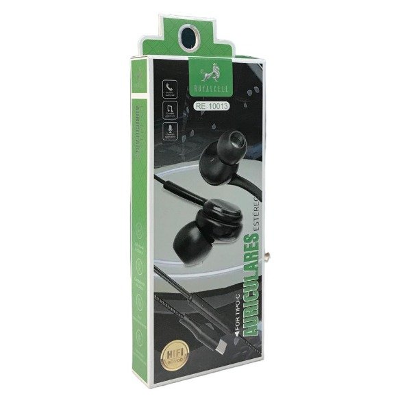 Producto - AURICULARES TIPO C ROYALCELL