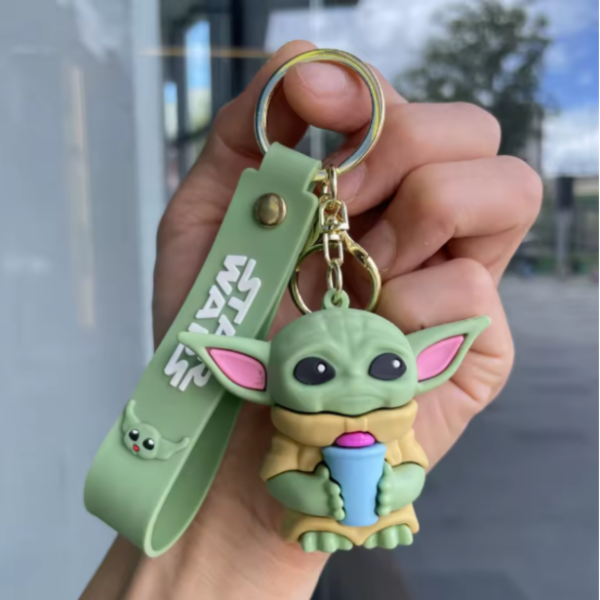 Producto - LLAVERO DE GOMA BABY YODA STAR WARS