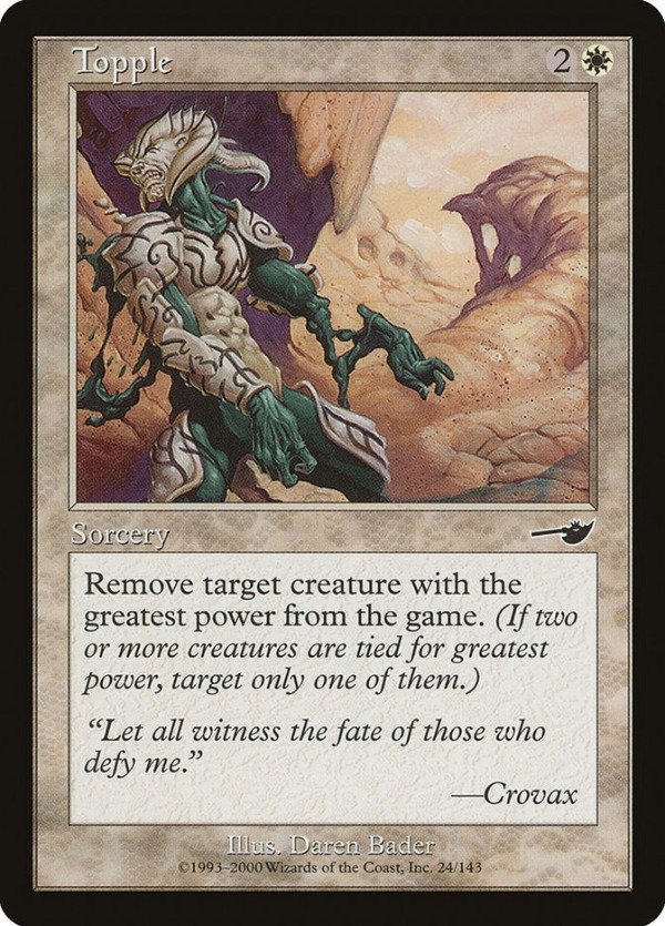 Producto - Topple #24 Nemesis