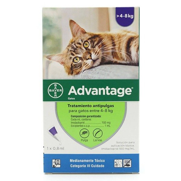 Producto - Pipeta Advantage gatos 4 a 8kg