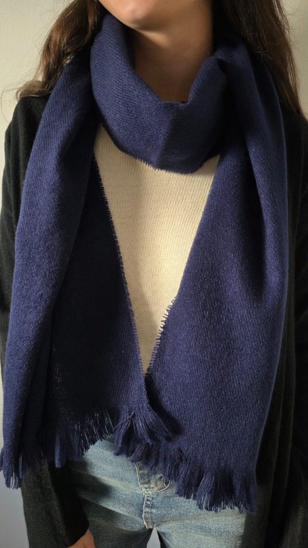 Producto - Bufanda Azul Marino