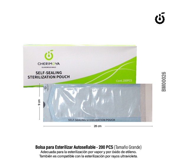 Producto - Caja x200 Bolsas para Estirilizar Cherimoya