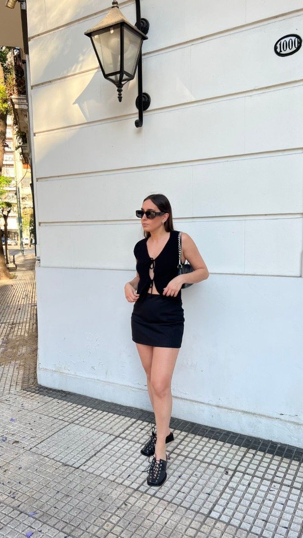 Producto - Top malibu negro