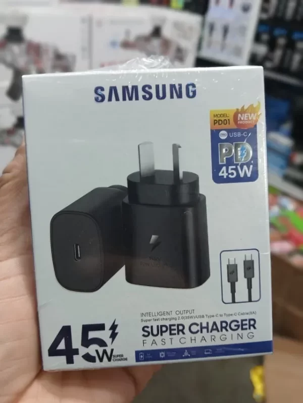 Producto - Cargador samsung tipo C 45W