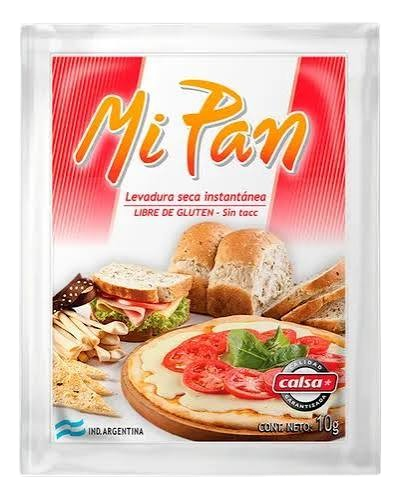Producto - Levadura seca en sobre 10gr MI PAN