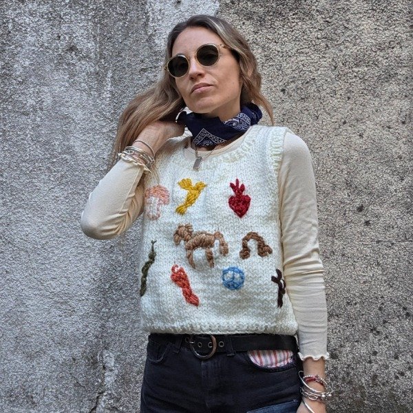 Producto - Chaleco de lana Sur