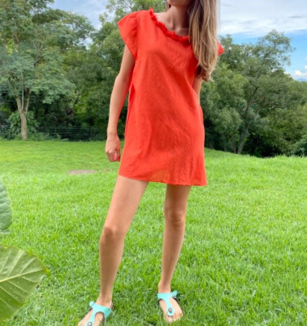 Producto - Vestido / Camisa Citric 100 Algodón