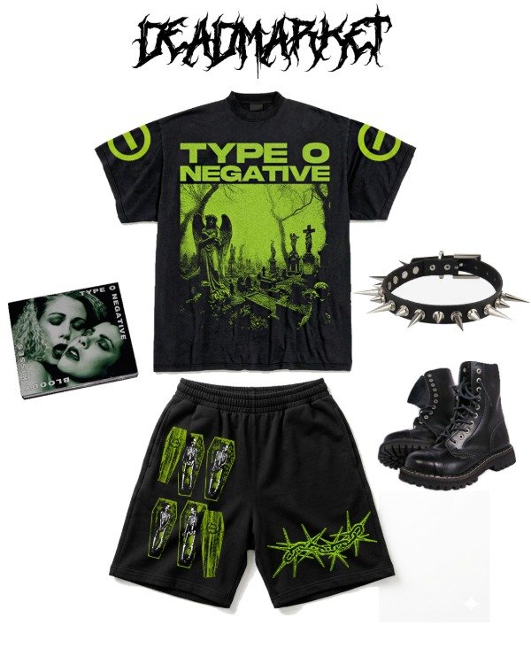 Producto - CONJUNTO TYPE O NEGATIVE