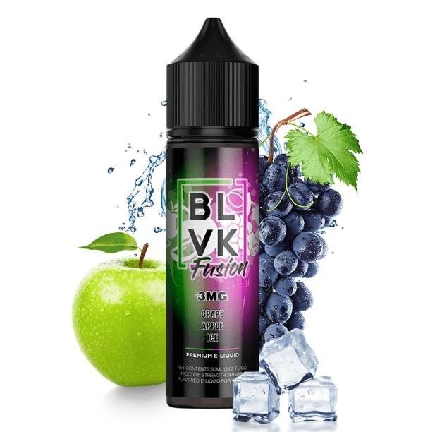 Producto - (FREEBASE) BLVK FUSION 03MG - GRAPE APPLE ICE
