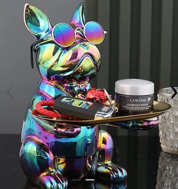Producto - BULLDOG APOYA LLAVES DE RESINA