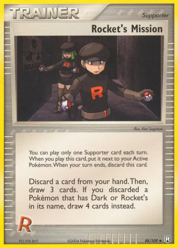 Producto - Rocket's Mission 88/109 EX: Team Rocket Returns