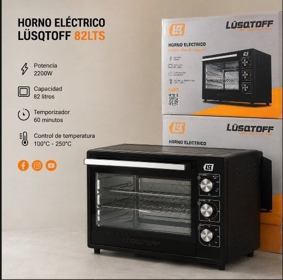 Producto - HORNO ELÉCTRICO LÜSQTOFF 82 LTS